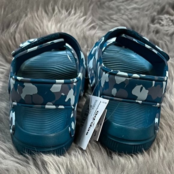 Adidas | Kid's Alta Swim C Sandals | Teal | Size 13 - Picture 4 of 5